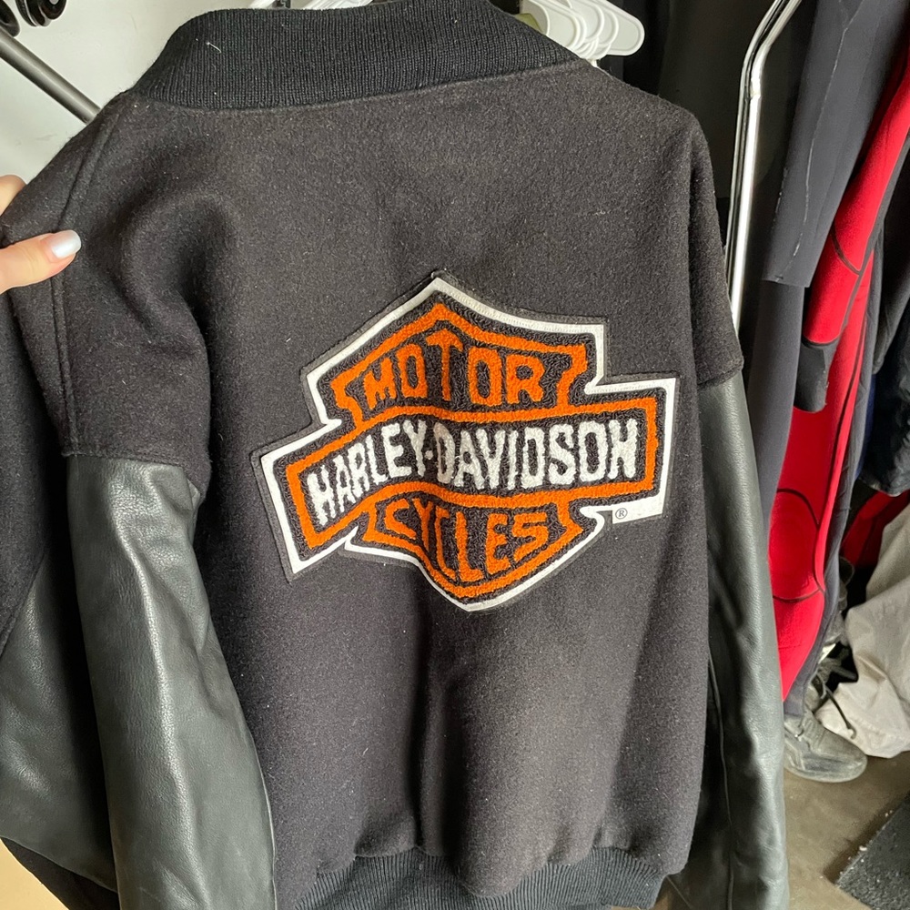Vintage Harley Davidson Letterman